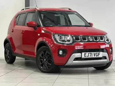 Used Suzuki Ignis SZ-T 83 HP (61 kW) 2022 Fervent red SUV