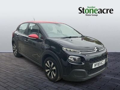 Used Citroën C3 Feel 82 HP (60 kW) 2018 Black Hatchback