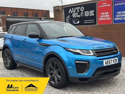 Used Land Rover Range Rover evoque Landmark 2017 Blue Estate
