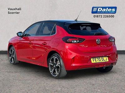 Used Vauxhall Corsa Elite 99 HP (72 kW) 2020 Red Hatchback