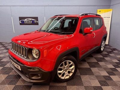 Red Used 2016 Jeep Renegade Longitude SUV | £7,495 (Fair price)