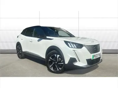 Used Peugeot e-2008 GTi 100 kW (136 HP) 2023 White SUV
