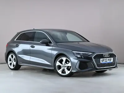 Used Audi A3 Sportback S-Line 150 HP (110 kW) 2022 Grey Hatchback
