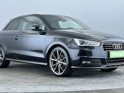 Used Audi A1 Sportback Black Edition 125 HP (91 kW) 2018 Black Hatchback