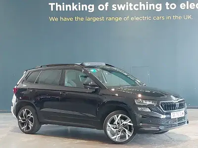 Used Skoda Karoq SportLine 150 HP (110 kW) 2025 Black SUV