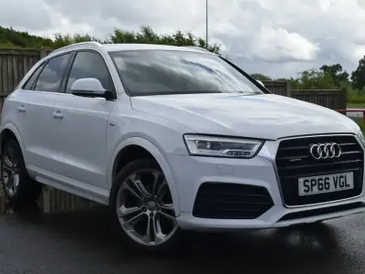 Used Audi Q3 S-line plus 184 HP (135 kW) 2016 White SUV