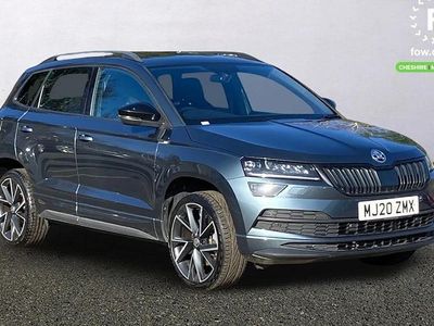 Used Skoda Karoq SportLine 150 HP (110 kW) 2020 Grey SUV