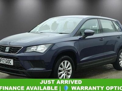 Used Seat Ateca Ecomotive 115 HP (84 kW) 2017 Blue SUV