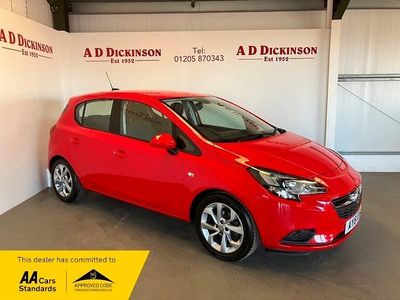 Used Vauxhall Corsa 75 HP (55 kW) 2019 Red Hatchback