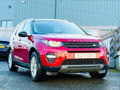 Used Land Rover Discovery Sport SE 180 HP (132 kW) 2017 Red SUV