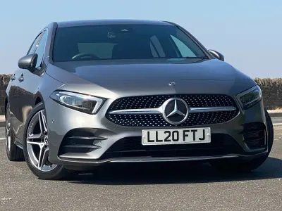 Used Mercedes A180 Executive 136 HP (100 kW) 2020 Mountain grey Hatchback