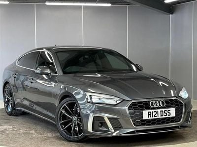 Usado Audi A5 Sportback S-Line 161 HP (118 kW) 2023 Cinzento Citadino