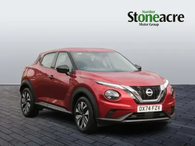 Used Nissan Juke Acenta Premium 114 HP (83 kW) 2025 Red SUV