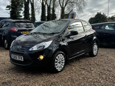 Używany Ford Ka Zetec 69 KM (50 kW) 2015 Czarny Hatchback