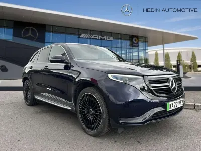 Used Mercedes EQC400 AMG Line Premium Plus 300 kW (408 HP) 2022 Blue SUV