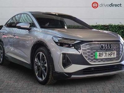 Used Audi Q4 Sportback e-tron S-Line 150 kW (204 HP) 2022 Silver SUV