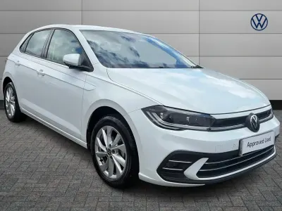 Used VW Polo Style 94 HP (69 kW) 2024 White Hatchback