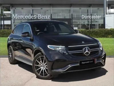 Used Mercedes EQC400 AMG line 300 kW (408 HP) 2023 Black SUV