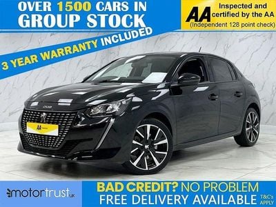 Black Used 2020 Peugeot 208 Allure Hatchback | £12,595 (Fair price)