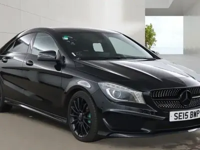 Begagnad Mercedes CLA220 AMG 2015 Svart Sedan
