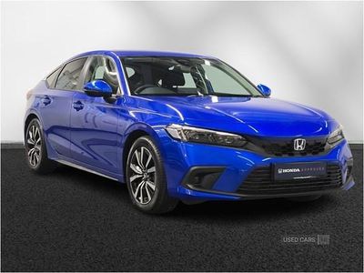 Blue Used 2024 Honda Civic Elegance Hatchback | £28,200 (Fair price)
