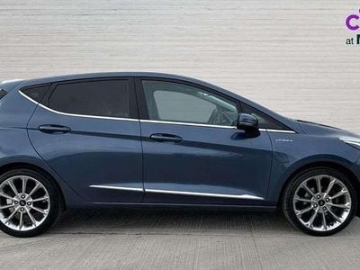 Used Ford Fiesta Vignale 125 HP (91 kW) 2020 Blue Hatchback