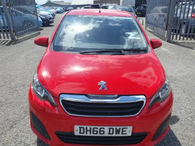 Used Peugeot 108 Active 2017 Red Hatchback
