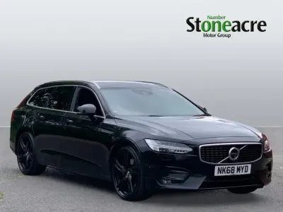 Used Volvo V90 R-Design 232 HP (170 kW) 2018 Black Estate