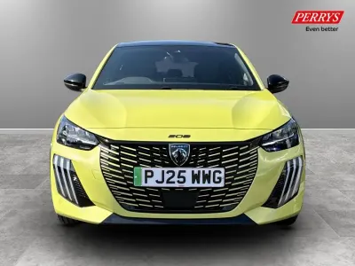 Used Peugeot e-208 GT 114 kW (156 HP) 2025 Yellow Hatchback