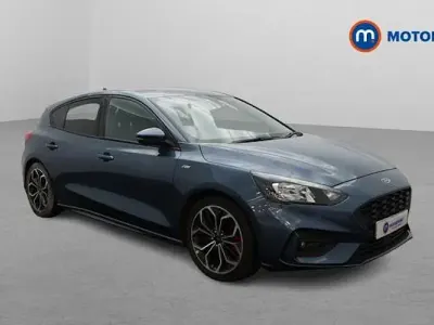Used Ford Focus ST-Line X 125 HP (91 kW) 2020 Blue Hatchback