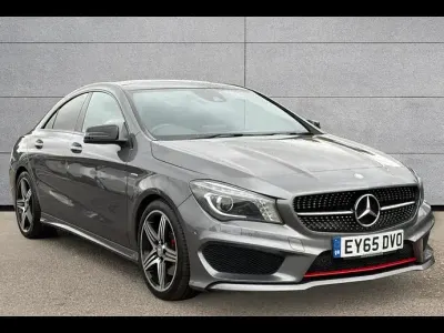 Used Mercedes CLA250 AMG 208 HP (152 kW) 2015 Grey Coupe