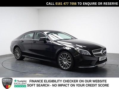 Used Mercedes CLS220 AMG line 177 HP (130 kW) 2018 Black Coupe