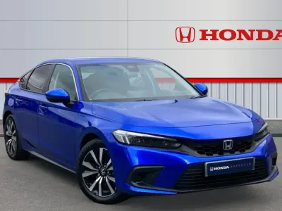 Used Honda Civic Elegance 184 HP (135 kW) 2025 Blue Hatchback