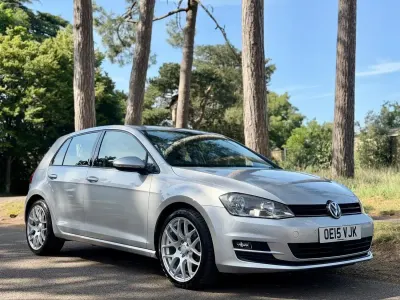 Used VW Golf VII Match 110 HP (80 kW) 2015 Silver Hatchback