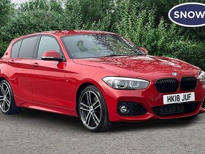 Used BMW 118 Efficient Dynamics 136 HP (100 kW) 2018 Red Hatchback