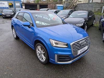 Usado Audi Q2 S-Line 116 CV (85 kW) 2017 Azul SUV