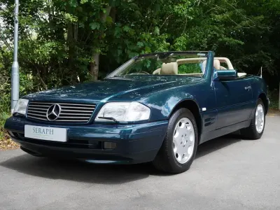 Used Mercedes SL500 320 HP (235 kW) 1997 Green Cabriolet