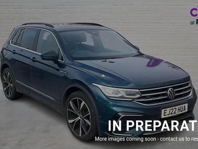 Used VW Tiguan R-line 150 HP (110 kW) 2022 Night blue metallic SUV