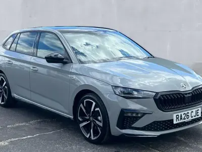 New Skoda Scala Monte Carlo 116 HP (85 kW) 2026 Meteor grey Hatchback