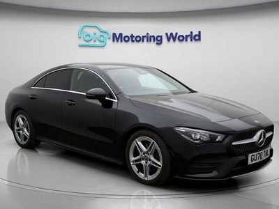 Black Used 2021 Mercedes CLA200 AMG line Coupe | £19,352 (Good price)