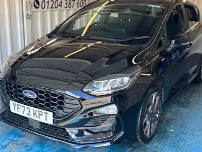 Used Ford Fiesta ST-Line 125 HP (91 kW) 2023 Black Hatchback