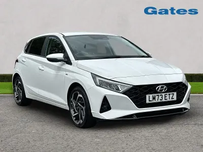 Used Hyundai i20 Premium 2023 White Hatchback