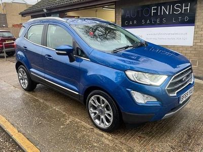 Used Ford Ecosport Titanium 100 HP (73 kW) 2019 Blue SUV