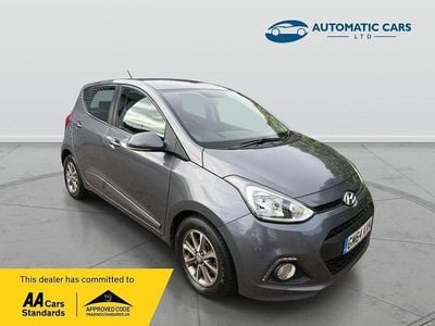 Usado Hyundai i10 Premium 83 HP (61 kW) 2015 Cinzento Citadino
