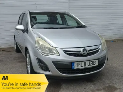 Used Vauxhall Corsa 2011 Silver Hatchback