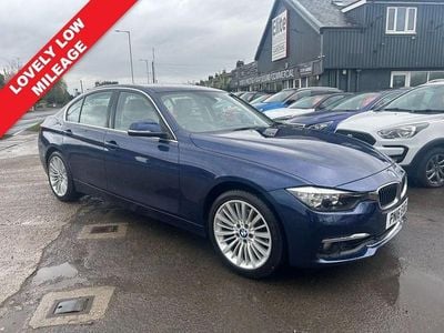 Used BMW 320 Luxury Line 184 HP (135 kW) 2016 Blue Sedan