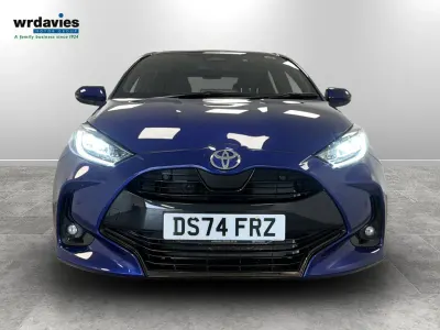 Used Toyota Yaris 2024 Blue Hatchback