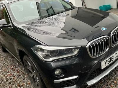 Begagnad BMW X1 xLine 192 HK (141 kW) 2018 Svart SUV