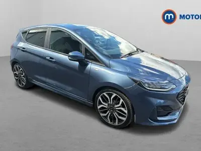 Used Ford Fiesta ST-Line X 125 HP (91 kW) 2023 Blue Hatchback