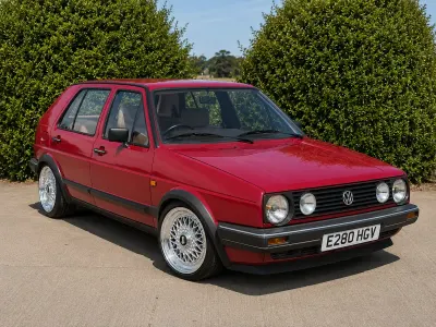 Used VW Golf II 75 HP (55 kW) 1987 Red Hatchback